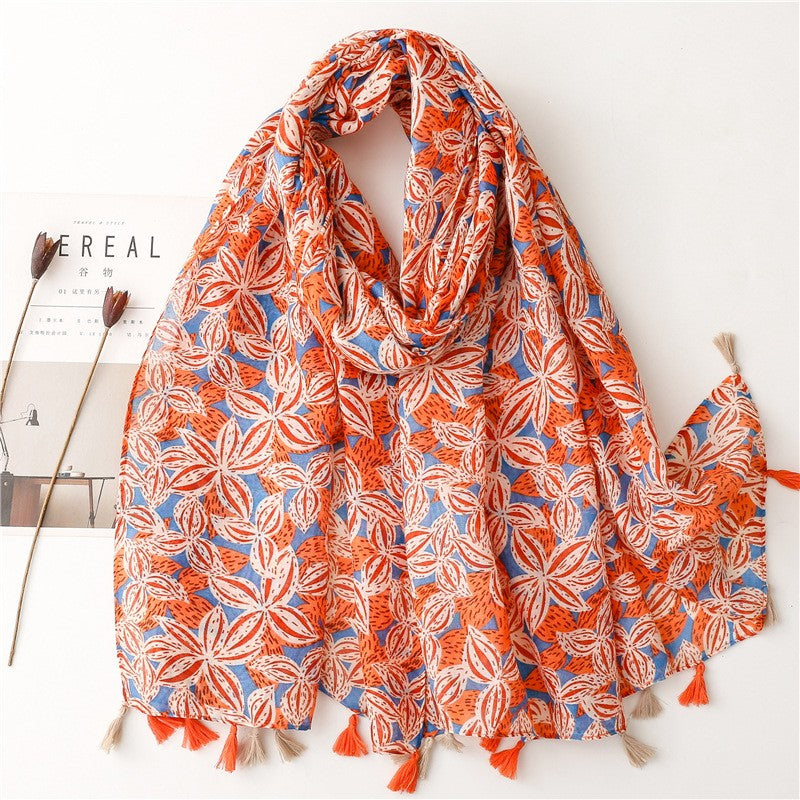 Orange Blossom Scarf