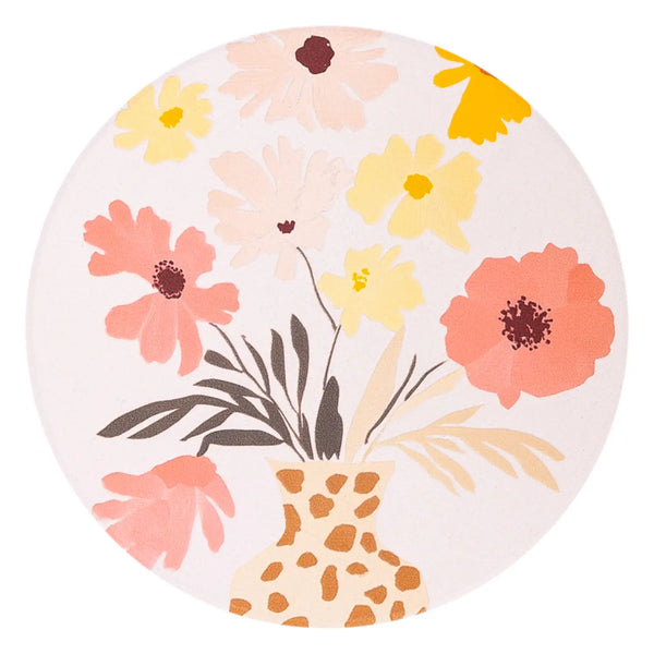 White Vase Billie Coaster