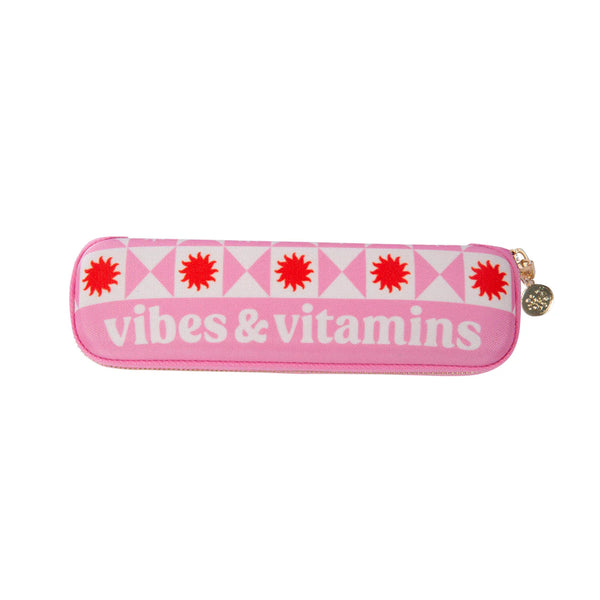 Vibes & Vitamins 7 Day Pill Case