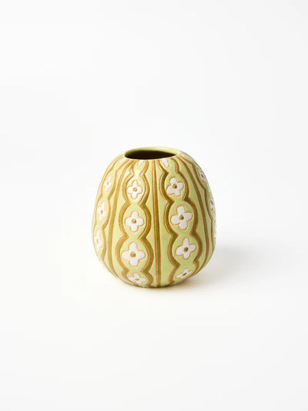 Vintage Green Pollen Vase