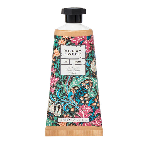 William Morris Aloe & Lime Hand Cream | Golden Dark Lily