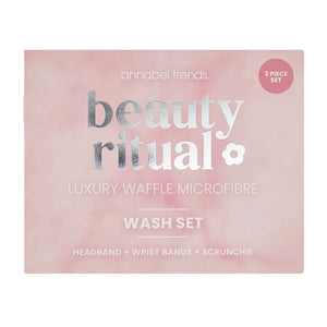 Beauty Ritual Luxury 3pc Wash Set | Pink