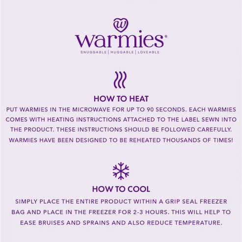 Warmies Warm Hugs Sloth Heat Pack Duo