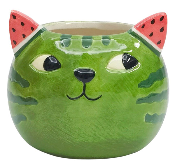Watermelon Cat Pot