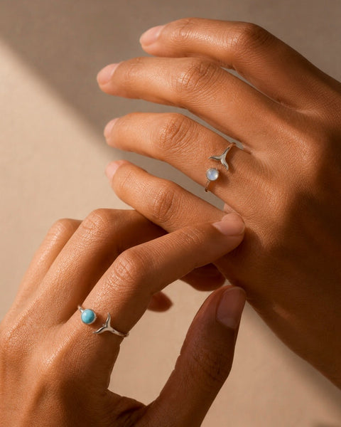 Whale Tail Ring