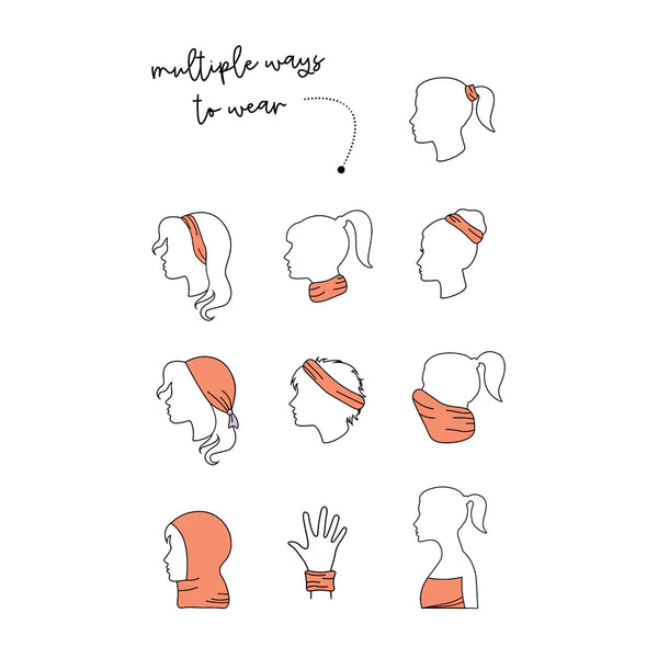 Wildflower Hair Happy Wrap