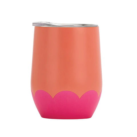 Wave Wine Tumbler | Pink