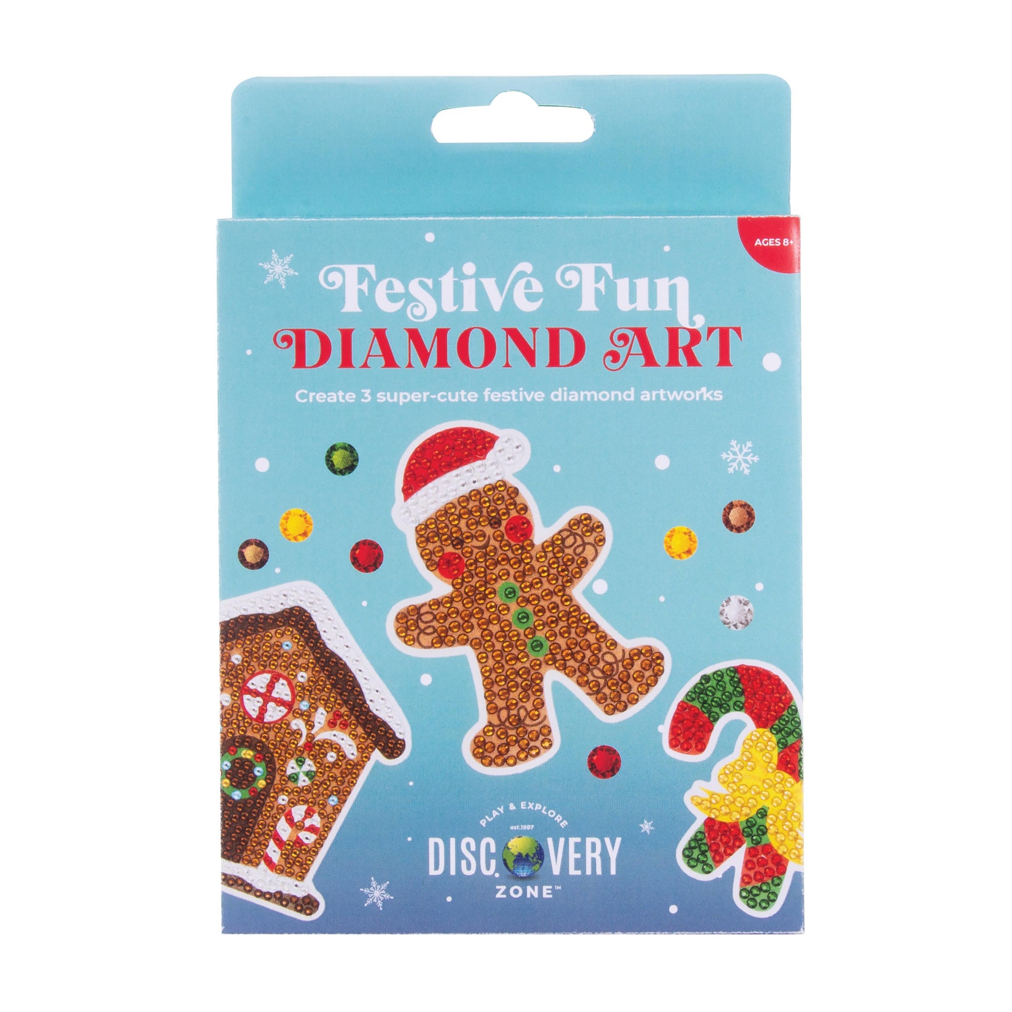 Christmas Diamond Art 3pc Set | Gingerbread