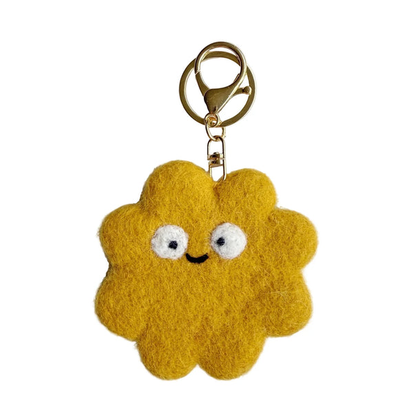 Sunny Feel Good Fuzzy Friend Bag Keychain
