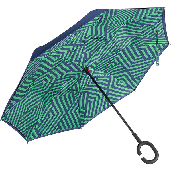 Zig Zag Reverse Umbrella