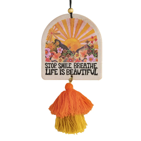 Life Is Beautiful Air Freshener