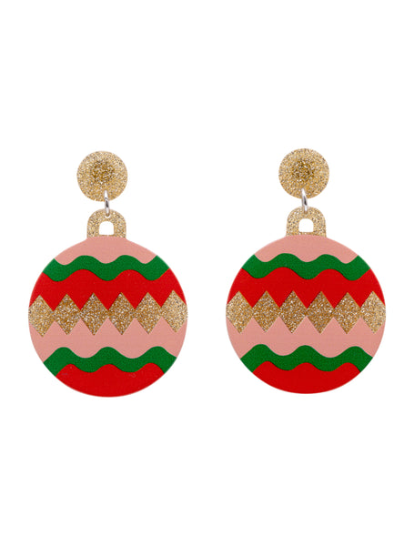 Christmas Bauble Earrings