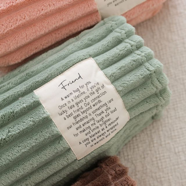 Friends Heartfelt Blanket