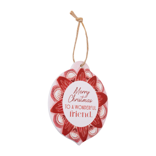 Friends Christmas Bauble Keepsake