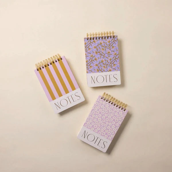 Groovy Floral Large Notepad