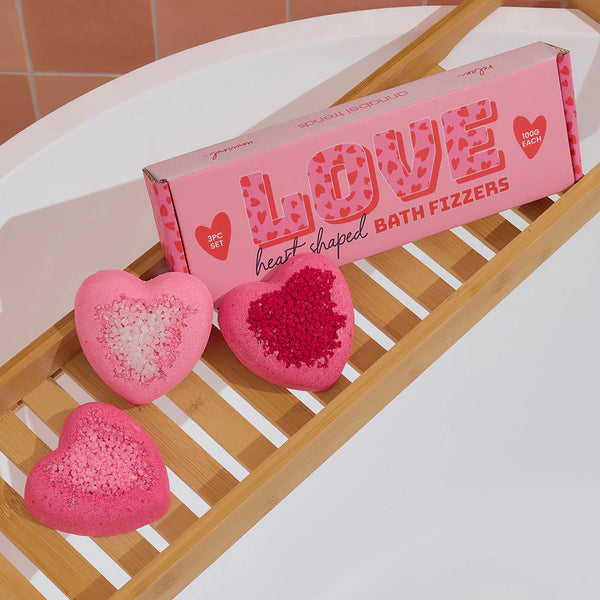 Love Heart Shaped Bath Fizzers