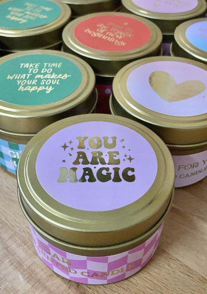 You Are Magic Candle Card | Pink Sugar