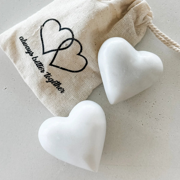 You & Me Marble Gift Hearts