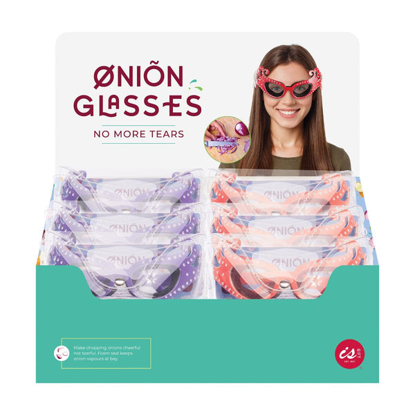 Quirky Kitchen Onion Glasses