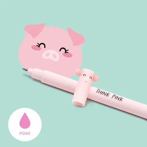 Piggy Erasable Gel Pen | Legami