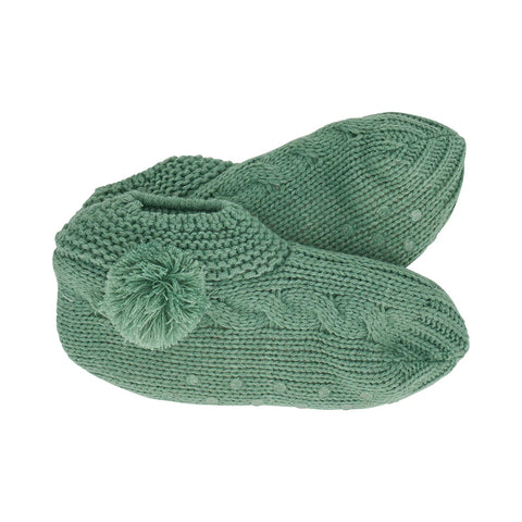 Sage Slouchy Slippers