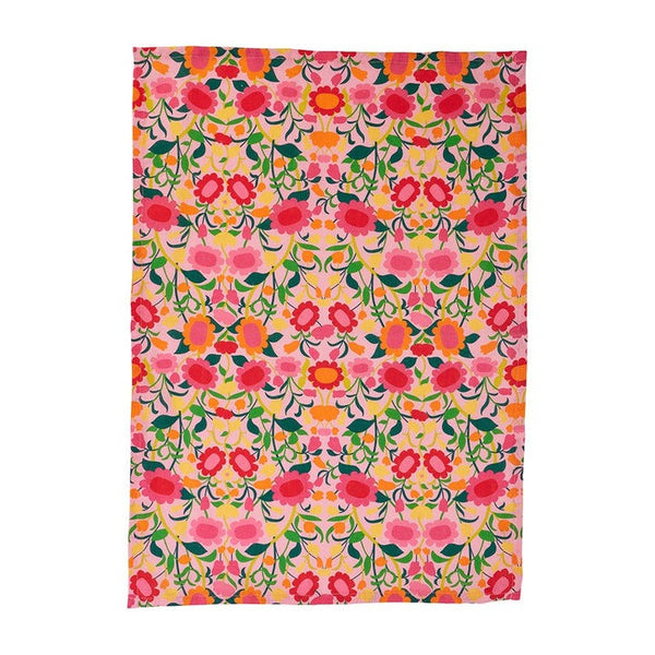 Flower Patch Tea Towel