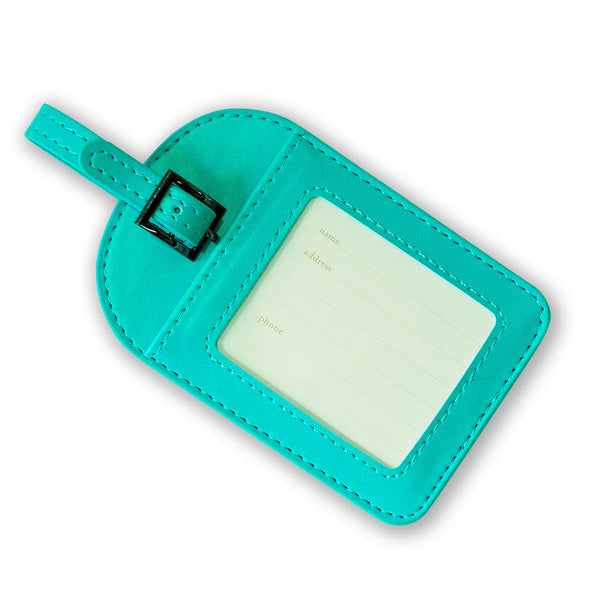 Luggage Tag | Turquoise Twist