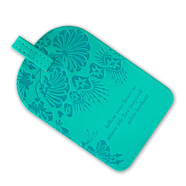 Luggage Tag | Turquoise Twist