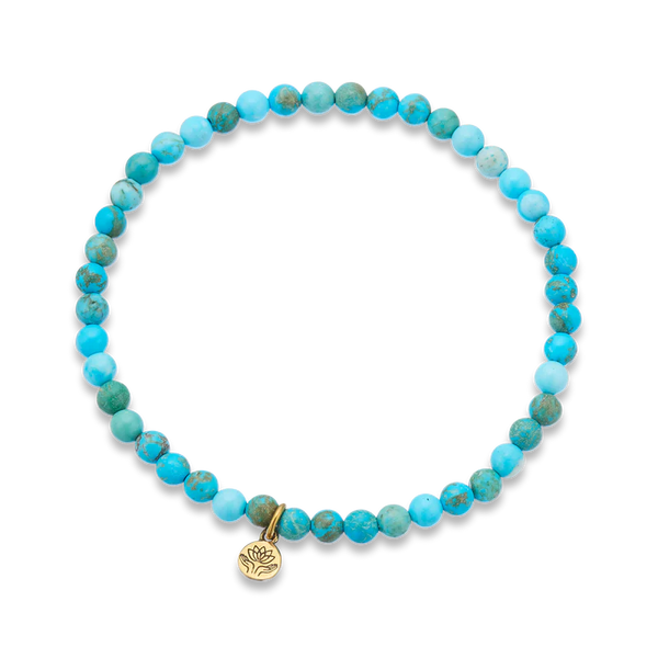 Turquoise Howlite Healing Gem Bracelet | Palas