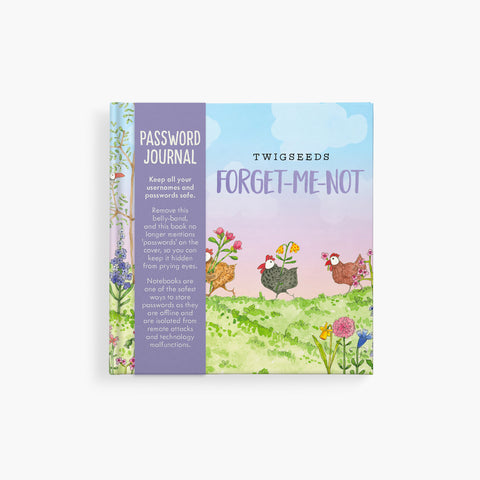 Forget Me Not Password Book | Twig Seeds