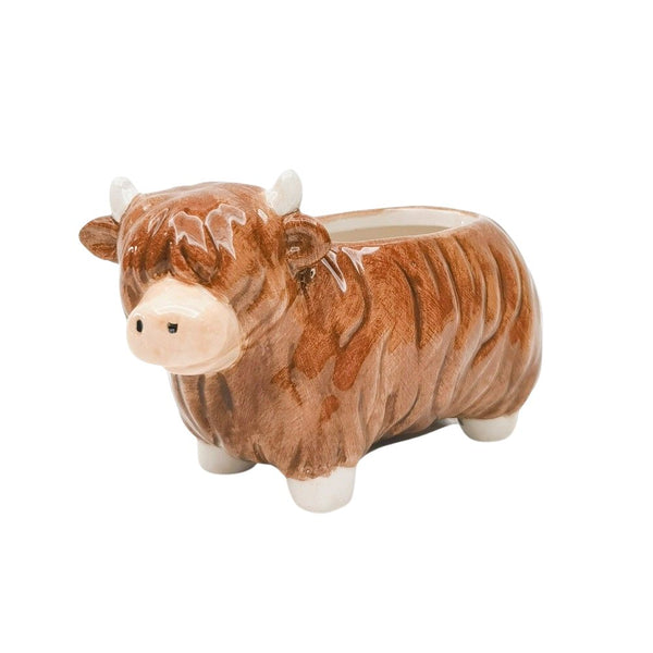 Highland Cow Pot | Small