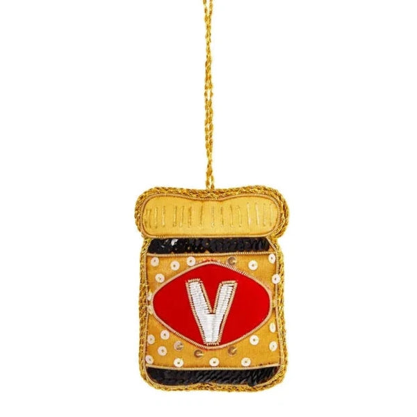 Sequin Vegemite Hanging Decoration