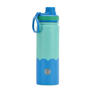 Wave Stainless Steel Drink Bottle | Blue