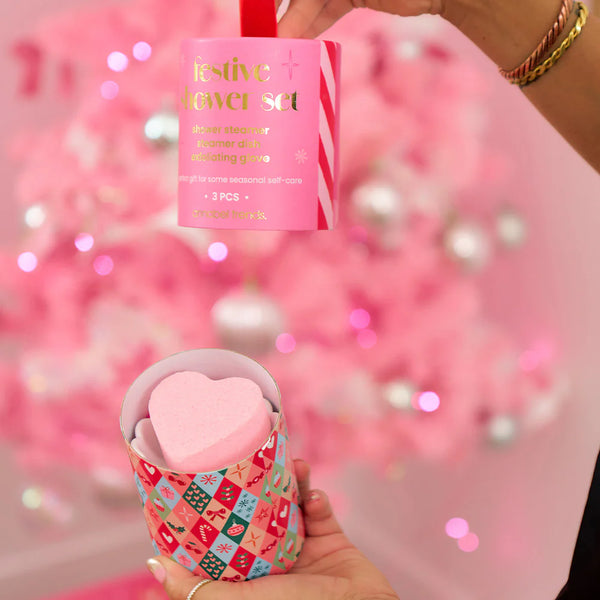 Christmas Shower 3pc Gift Set