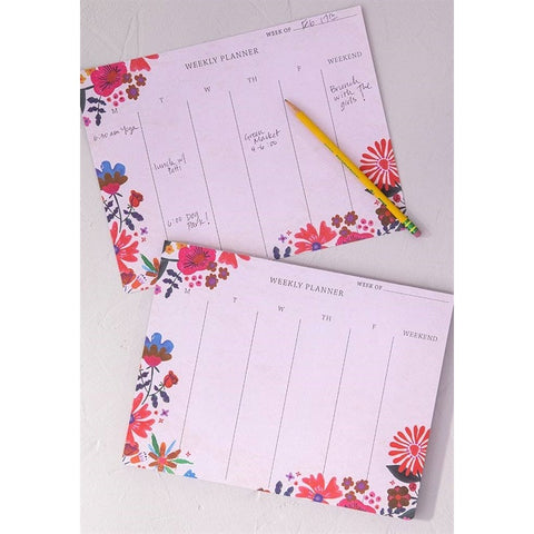 Weekly Desk Planner Notepad