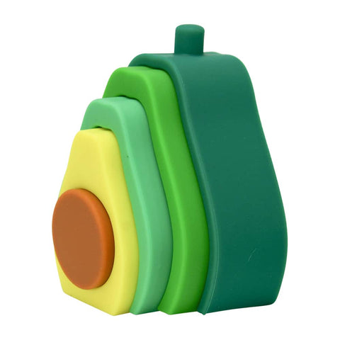 Silicone Stackable Toy | Avocado