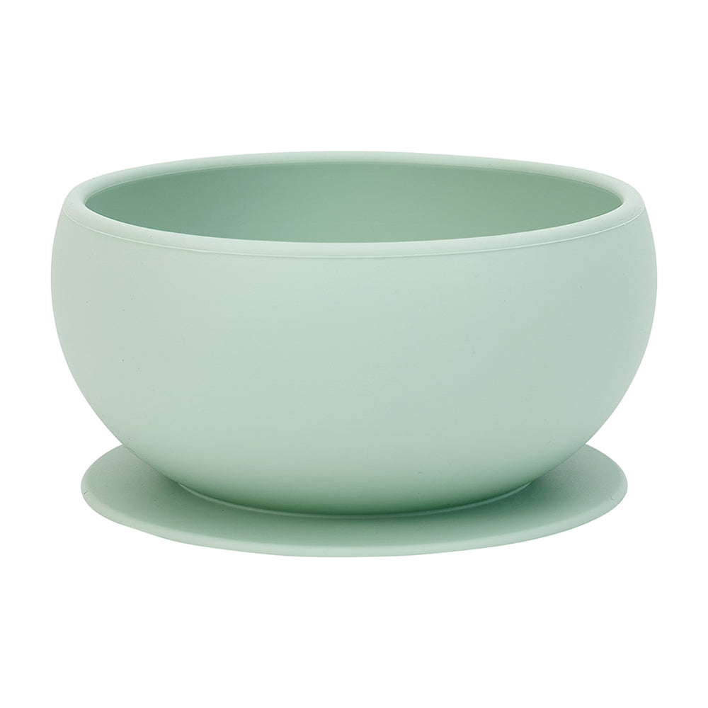 Silicone Suction Bowl | Sage