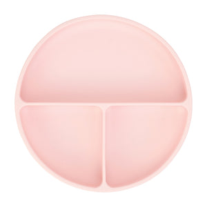Silicone Dived Suction Plate | Pink
