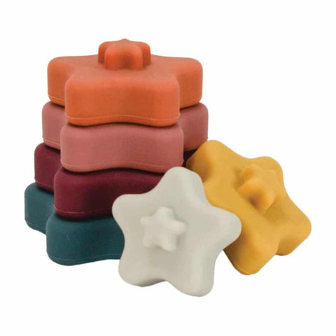 Star Silicone Stackable Toy