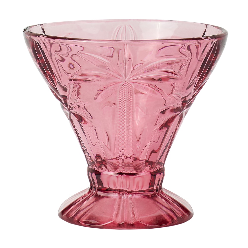 Palm Tree Cocktail Glass Set | Pink