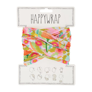 Paper Daisy Hair Happy Wrap