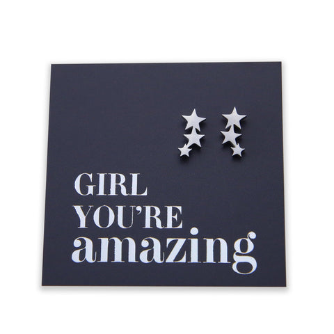 You're Amazing - Star Earrings