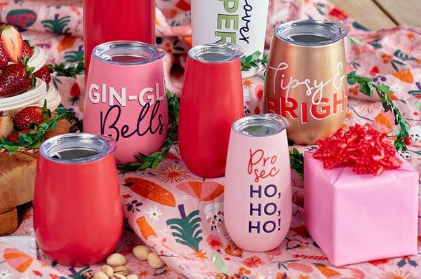 Christmas Gin-gle Bells Wine Tumbler