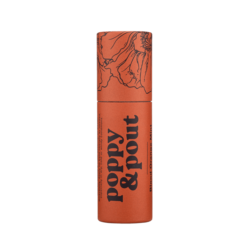 Poppy & Pout Lip Balm | Blood Orange