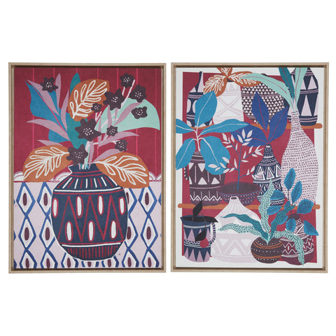 Cerise Framed Wall Art