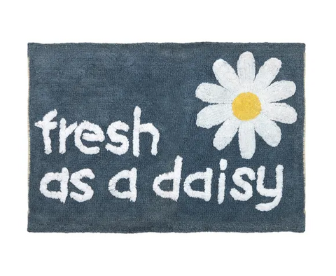 Fresh As A Daisy Bath Mat