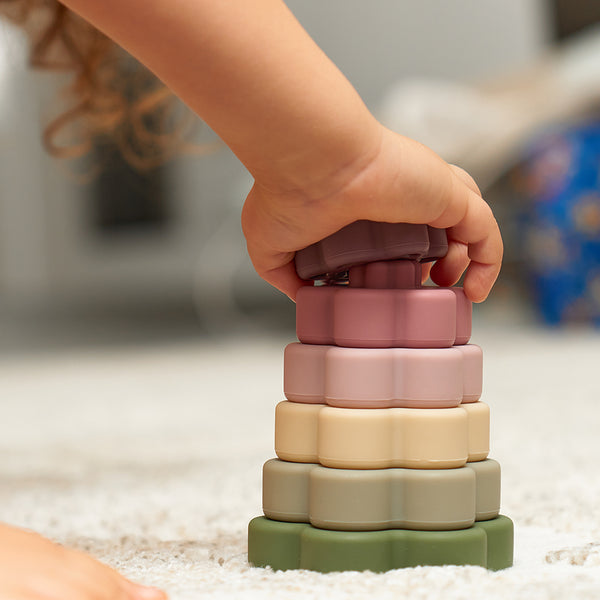 Silicone Stackable Toy | Flower