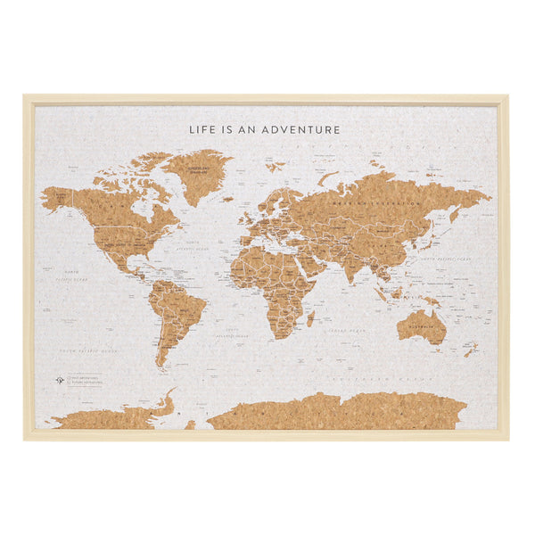 World Map Travel Board | Large