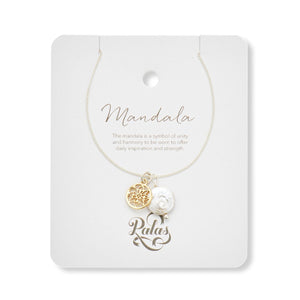 Palas Pearl Amulet Necklace | Mandala