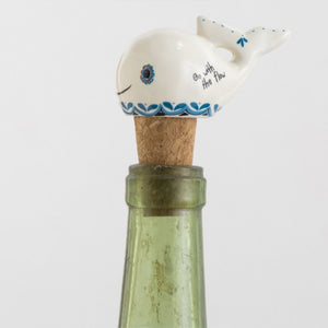 Whale Bottle Stopper